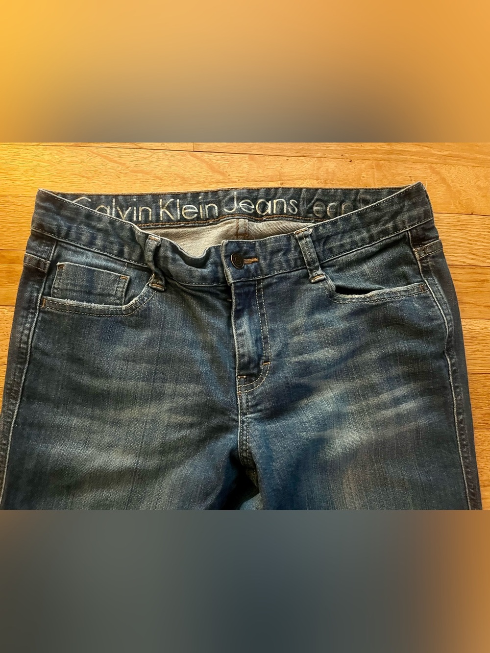 Calvin Klein Bootcut Jeans Sz 10 - Picture 5 of 6